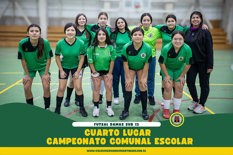 4to lugar campeonato comunal cema